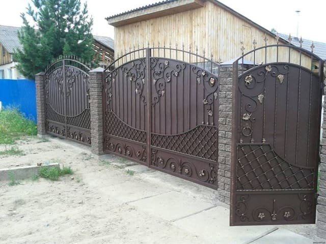 кованые и сварные ворота Коломна