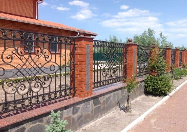 кованые и сварные заборы Коломна